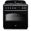 Piano de cuisson gaz FALCON CLASSIC FX  TAB GAZ 90 CM NOIR CHROME