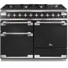 Piano de cuisson gaz FALCON ELISE 110 CHARBON Mat satiné NICKEL
