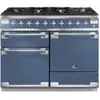 Piano de cuisson gaz FALCON ELISE 110 ROCHE BLEUE NICKEL BROSSÉ