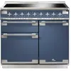 Piano de cuisson induction FALCON ELISE 100 ROCHE BLEUE  NICKEL BROSSÉ