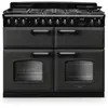 Piano de cuisson mixte FALCON NGC TAB MIX 110 CM ARDOISE CHROME