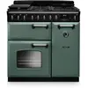 Piano de cuisson gaz FALCON NGC TAB GAZ 90 CM VERT MINERAL CHROME
