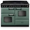 Piano de cuisson mixte FALCON NGC TAB MIX 110 CM VERT MINERAL CHROME