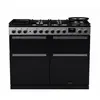 Piano de cuisson gaz FALCON EDGE DELUXE BC TAB MIX 110 CM VERRE NOI
