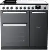 Piano de cuisson induction FALCON EDGE DELUXE  TAB IND 90 CM VERRE NOI...