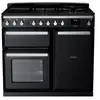 Piano de cuisson gaz FALCON ESTEL DELUXE TAB GAZ 100 CM NOIR BRILLAN