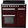 Piano de cuisson induction FALCON ESTEL DELUXE TAB IND 90 CM BORDEAUX ...