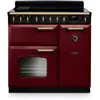 Piano de cuisson induction FALCON NGC TAB IND 90 CM BORDEAUX LAITON AN...