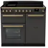 Piano de cuisson induction FALCON ESTEL DELUXE TAB IND 100 CM ARDOISE ...