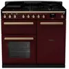 Piano de cuisson gaz FALCON ESTEL DELUXE TAB GAZ 100 CM BORDEAUX LAI