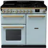 Piano de cuisson gaz FALCON ESTEL DELUXE TAB GAZ 100 CM BLEU PASTEL