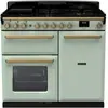 Piano de cuisson gaz FALCON ESTEL DELUXE TAB GAZ 100 CM VERT PASTEL