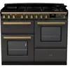 Piano de cuisson mixte FALCON ESTEL DELUXE OC TAB MIX 110 CM ARDOISE L