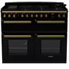 Piano de cuisson mixte FALCON ESTEL DELUXE BC TAB MIX 110 CM NOIR BRIL
