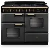 Piano de cuisson mixte FALCON NGC TAB MIX 110 CM ARDOISE LAITON ANTIQU