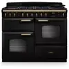 Piano de cuisson mixte FALCON NGC TAB MIX 110 CM CHARBON LAITON ANTIQU