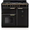 Piano de cuisson gaz FALCON NGC TAB GAZ 100 CM CHARBON LAITON ANTIQU