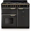 Piano de cuisson gaz FALCON NGC TAB GAZ 100 CM ARDOISE LAITON ANTIQU