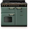 Piano de cuisson gaz FALCON NGC TAB GAZ 100 CM VERT MINERAL LAITON A