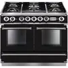 Piano de cuisson gaz FALCON PKR110 CONT MIXT NOIR/CHROM/GM