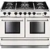 Piano de cuisson gaz FALCON PKR110MIXTCONTBLANC/GM