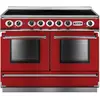 Piano de cuisson induction FALCON PKR110CONT INDUC ROUGE NICKEL