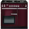 Piano de cuisson gaz FALCON PROF+90 MIXT ROUGE CHROME