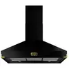 Hotte décorative murale FALCON PKR110 SUP/EXT NOIR/LAITON