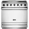 Piano de cuisson induction FALCON Semi Pro 900S 90 BLANC NICKEL BROSSÉ