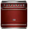 Piano de cuisson induction FALCON Semi Pro 900S 90 ROUGE CERISE NICKEL