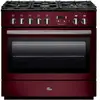 Piano de cuisson induction FALCON PROF+90FX MIXT ROUGE AIRELLE
