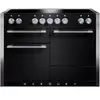 Piano de cuisson gaz FALCON Semi Pro MERCURY 120 NOIR MAT INOX POLI