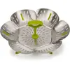 Panier vapeur JOSEPH JOSEPH Bloom Steel pliable en inox vert