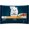 4x85g Gourmet Perle aiguillettes de dinde, thon, canard, agneau - Pâté...
