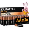 Duracell Plus AA - alkaline batterijen - 1,5V, LR6 - 36 stuks