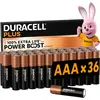 Duracell Plus AAA - alkaline batterijen - 1,5V, LR03 - 36 stuks