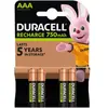 DURACELL Lot de 4 piles RCR PLUS 750 mAh AAA