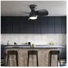 Tanant - Ventilateur de plafond 58 cm avec 3 pales en abs et éclairage...