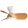 EIFSON Ventilateur de plafond 58 cm, avec 3 pales en ABS, lumière LED ...
