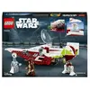 LEGO 75333 Star Wars Le Chasseur Jedi d Obi-Wan Kenobi, Jouet de Const...