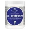 Kallos KJMN Blueberry, Femmes, Cheveux abimés, Cheveux secs, 1000 ml