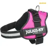 Julius K9 IDC Powertuig/Harnas - Maat 3/82-118cm - XXL - Fuchsia