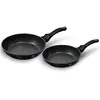Berlinger Haus Black Rose Lot de 2 Poêles à Frire Induction 22-26cm, A...