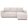 Canapé d'angle convertible réversible 3-4 places PHARELL - Velours côt...