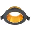 BRAYTRON Support de spot Beta R2 rond noir/cuivre-doré MR16 GU10/GU5.3