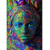 Puzzle 1000 pièces Enjoy - Femme avec maquillage artistique en couleur