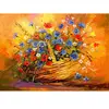 Enjoy Puzzle Basket with Flowers Puzzle-1687