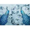 Enjoy Puzzle Blue Peacocks Puzzle-1623