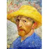 Puzzle 1000 pièces Enjoy - Vincent Van Gogh : Autoportrait au chapeau ...