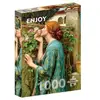 Puzzle 1000 pièces Enjoy - John William Waterhouse : L'âme de la rose